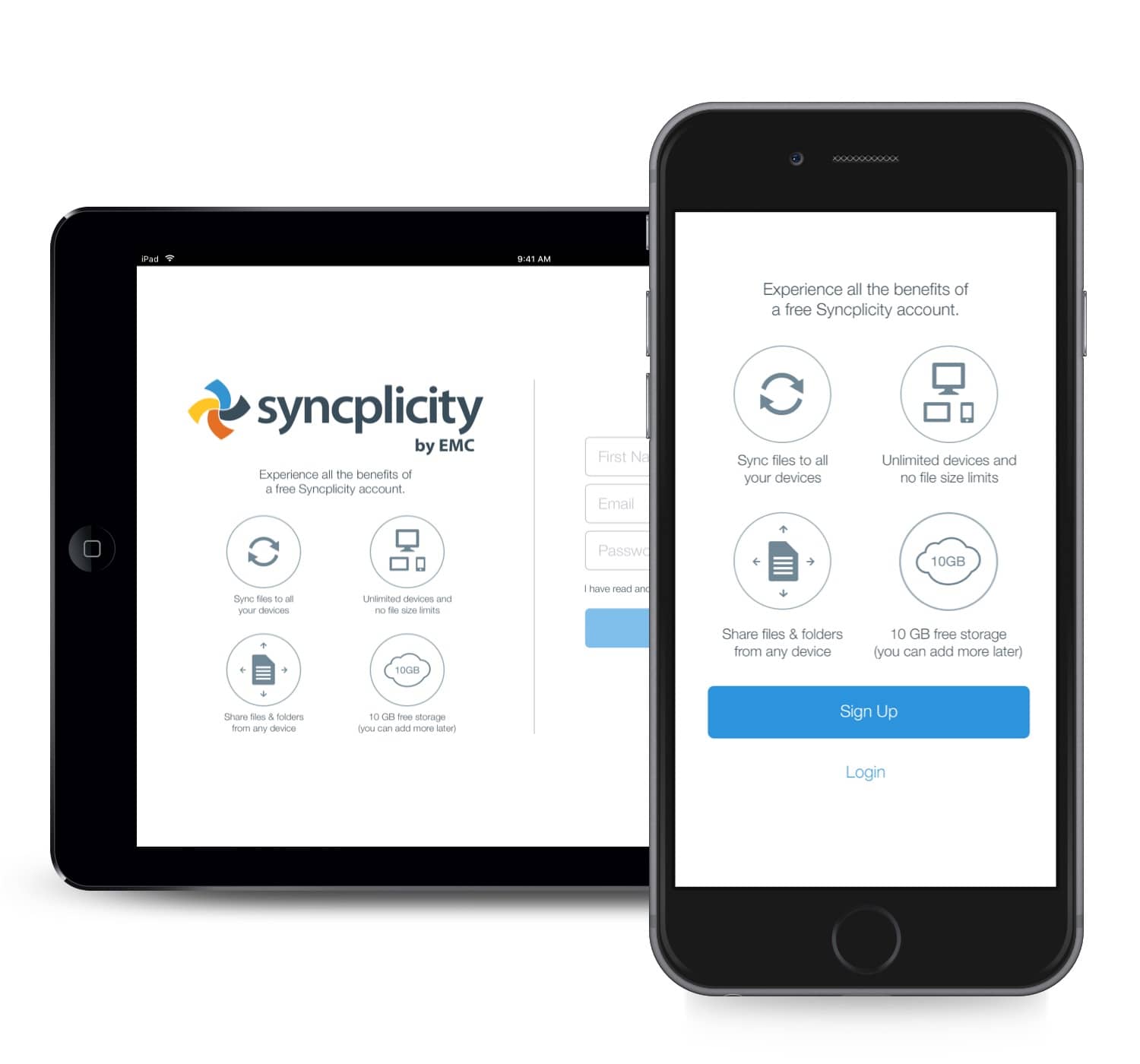 Syncplicity Mobile Onboard