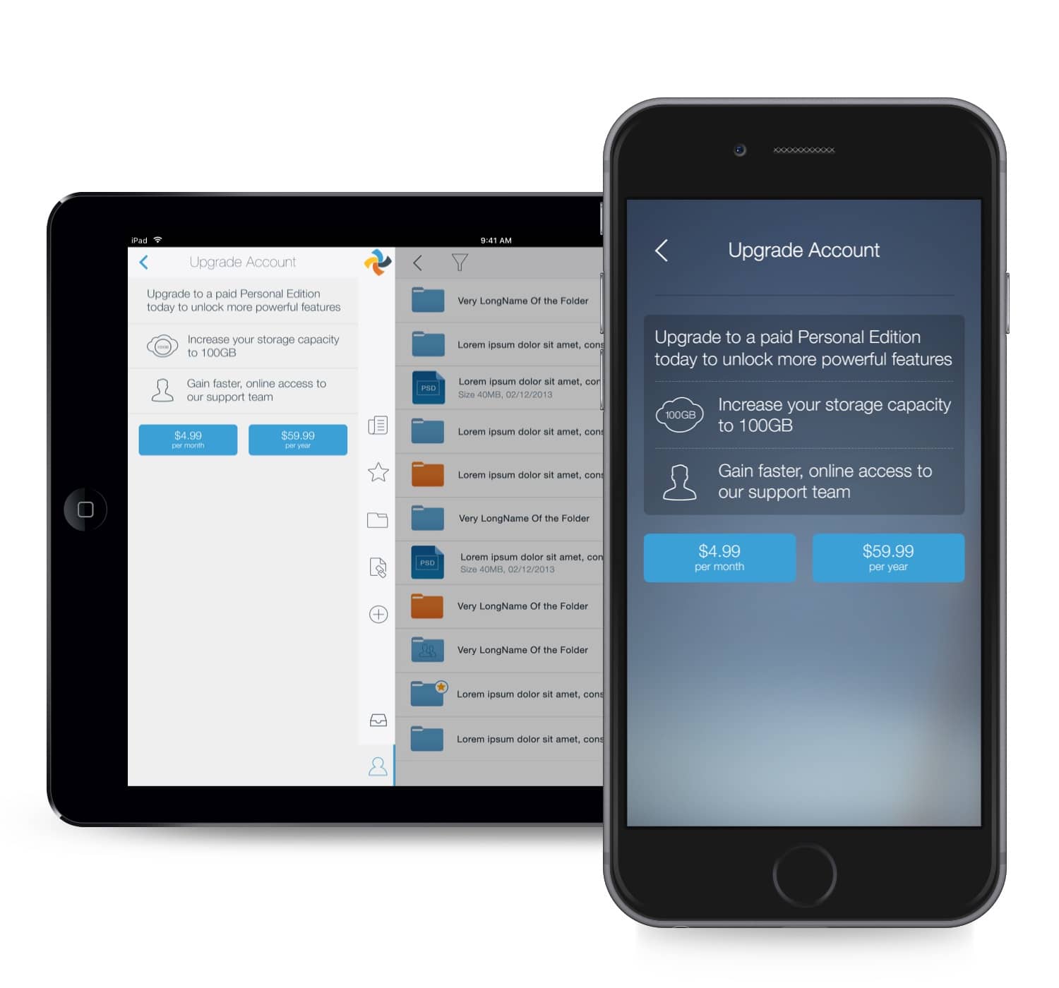 Syncplicity Mobile Upgrade